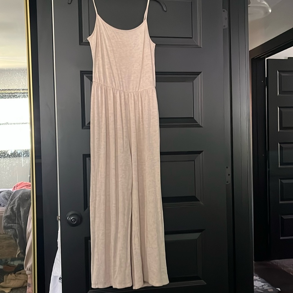 Antistar Lounge Cream Jumpsuit